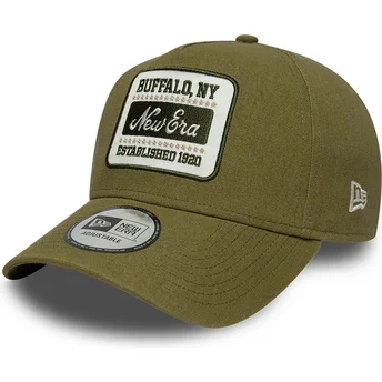 Cap zaoblená green snapback E Frame New Era