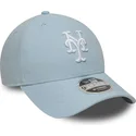 cepice-zaoblena-modra-snapback-9forty-m-crown-linen-new-york-mets-mlb-new-era