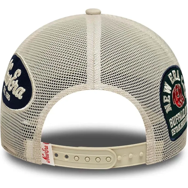 cap-zaoblena-beige-snapback-9forty-m-crown-new-era cap-zaoblena-beige-snapback-9forty-m-crown-new-era