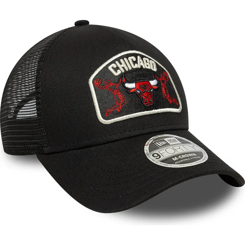 cap-zaoblena-black-snapback-9forty-m-crown-a-frame-chicago-bulls-nba-new-era cap-zaoblena-black-snapback-9forty-m-crown-a-frame-chicago-bulls-nba-new-era