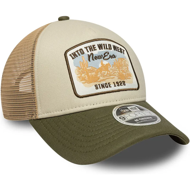 cap-zaoblena-beige-snapback-9forty-m-crown-new-era