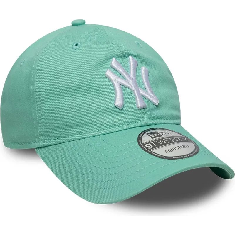 cepice-zaoblena-zelena-nastavitelny-9twenty-league-essential-new-york-yankees-mlb-new-era