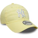 cepice-zaoblena-zluta-nastavitelny-9twenty-league-essential-new-york-yankees-mlb-new-era