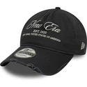 gorra-curva-negra-ajustable-9twenty-wash-distress-a-frame-de-new-era