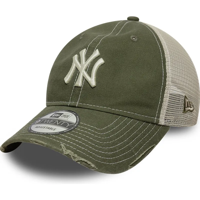 cepice-zaoblena-zelena-nastavitelny-9twenty-cotton-canv-new-york-yankees-mlb-new-era