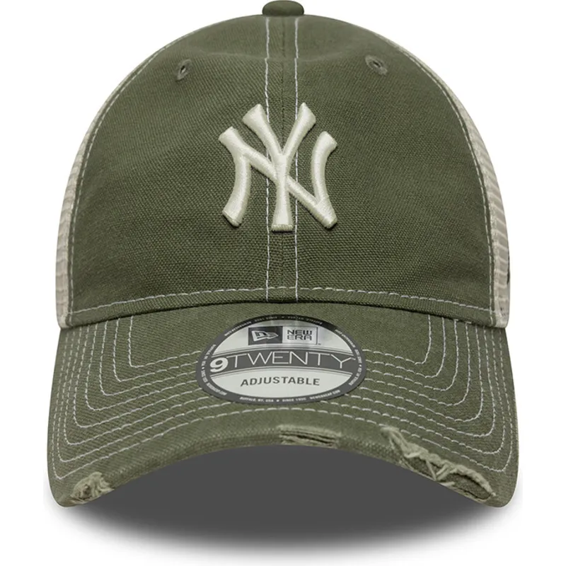 cepice-zaoblena-zelena-nastavitelny-9twenty-cotton-canv-new-york-yankees-mlb-new-era