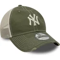 cepice-zaoblena-zelena-nastavitelny-9twenty-cotton-canv-new-york-yankees-mlb-new-era
