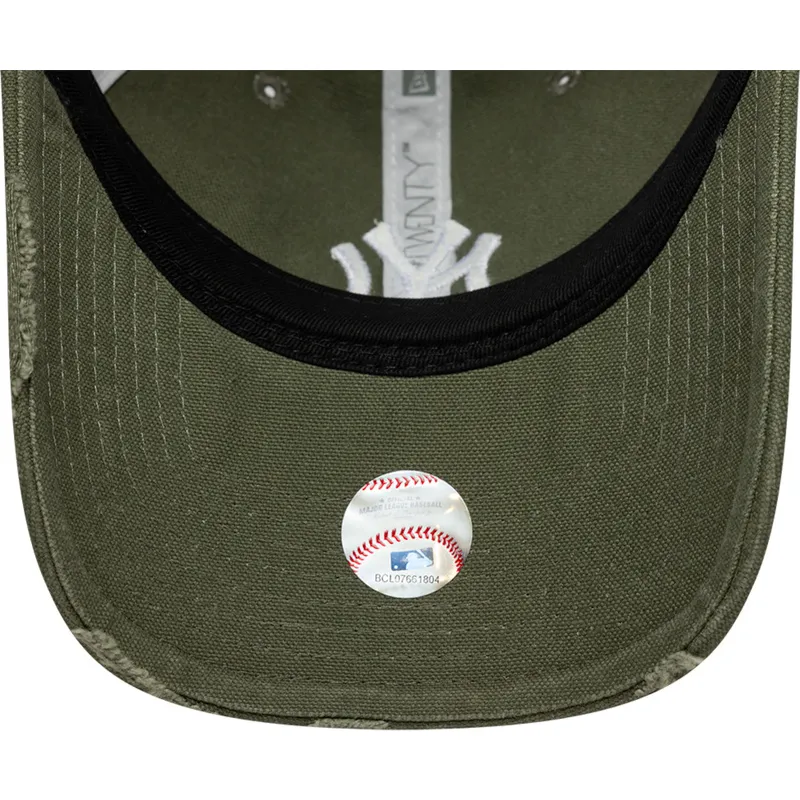 cepice-zaoblena-zelena-nastavitelny-9twenty-cotton-canv-new-york-yankees-mlb-new-era