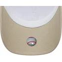 cap-zaoblena-beige-snapback-a-frame-league-essential-los-angeles-dodgers-mlb-new-era