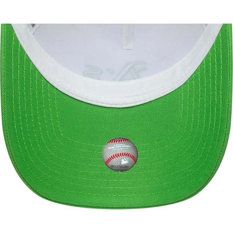 cepice-zaoblena-zelena-snapback-a-frame-league-essential-oakland-athletics-mlb-new-era