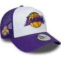 cepice-zaoblena-fialova-snapback-a-frame-side-patch-los-angeles-lakers-nba-new-era