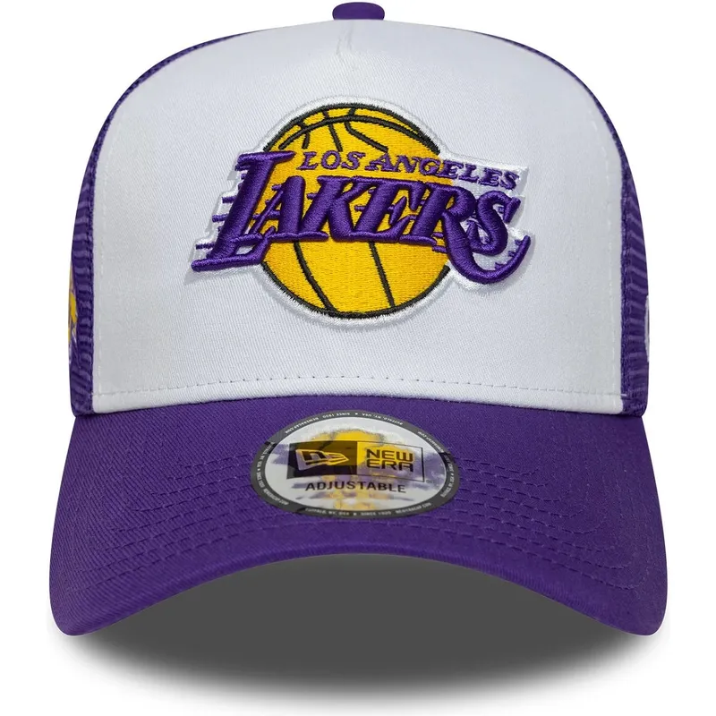 cap-zaoblena-violet-snapback-a-frame-side-patch-los-angeles-lakers-nba-new-era