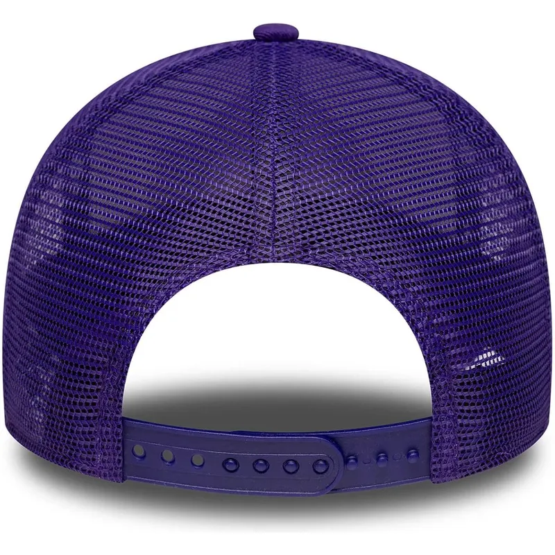 keps-trucker-lila-och-vit-a-frame-side-patch-fran-los-angeles-lakers-nba-av-new-era
