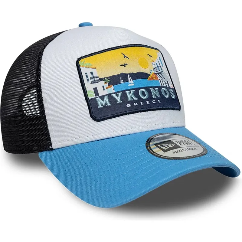 keps-trucker-bla-a-frame-location-patch-fran-mykonos-av-new-era