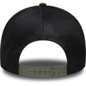 gron-trucker-keps-med-svart-logotyp-a-frame-sport-fran-los-angeles-dodgers-mlb-av-new-era