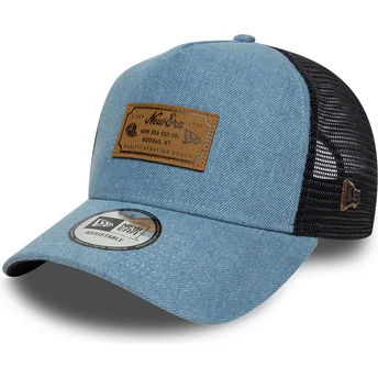 Cap zaoblená blue snapback A Frame New Era