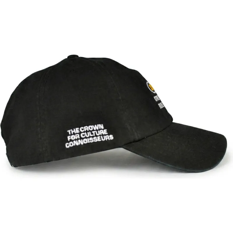 schwarze-verstellbare-curved-cap-ny-dreams-just-kids-the-90s-von-homenage