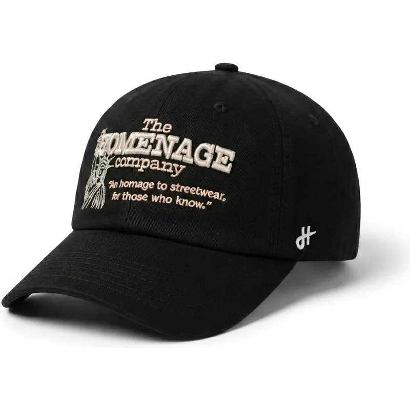 schwarze-verstellbare-curved-cap-statue-just-kids-the-90s-von-homenage