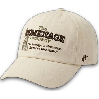 Gorra curva beige ajustable Statue Just Kids The 90s de Homenage