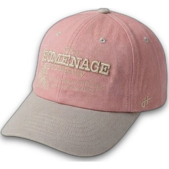 Cap zaoblená pink adjustable strap The 90s Homenage