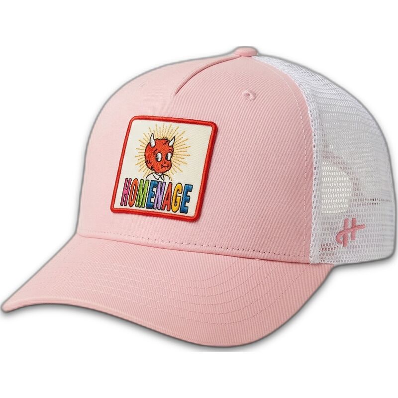 cepice-zaoblena-ruzova-snapback-the-trucker-childhood-fun-the-homenage cepice-zaoblena-ruzova-snapback-the-trucker-childhood-fun-the-homenage