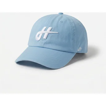 Hellblaue verstellbare Curved Cap Merch Merchandising The 90s von Homenage