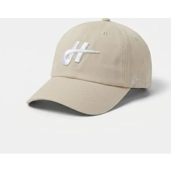 Beige verstellbare Curved Cap Merch Merchandising The 90s von Homenage