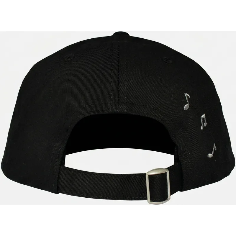 schwarze-verstellbare-curved-cap-music-world-music-shapes-identity-the-90s-von-homenage