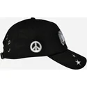 schwarze-verstellbare-curved-cap-music-world-music-shapes-identity-the-90s-von-homenage