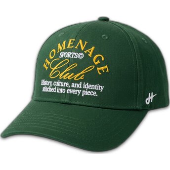 Cap zaoblená green snapback The Ball Homenage