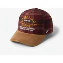mehrfarbige-gebogene-snapback-kappe-plaid-club-sport-the-ball-von-homenage