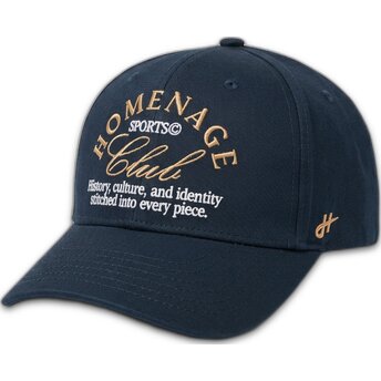 Mörkblå böjd keps snapback Vintage Club Sport The Ball från Homenage