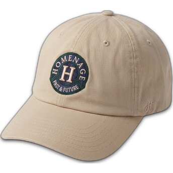 Cap zaoblená beige adjustable strap The 90s Homenage