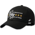 svart-justerbar-bojd-keps-players-sport-the-ball-fran-homenage