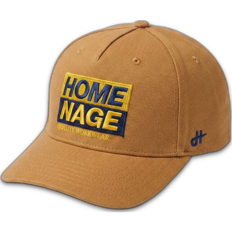 brun-bojd-keps-snapback-decker-workwear-the-retro-fran-homenage