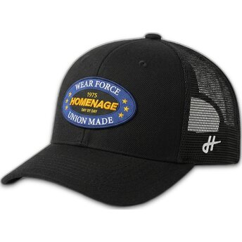 Svart truckerkeps Union Workwear The Trucker från Homenage