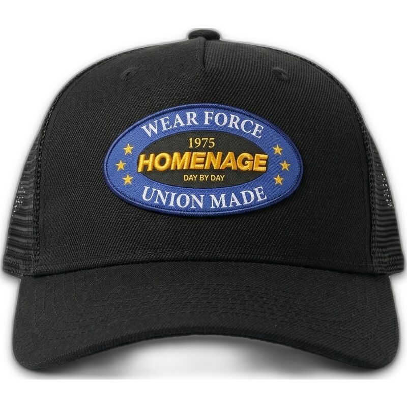 gorra-trucker-negra-union-workwear-the-trucker-de-homenage