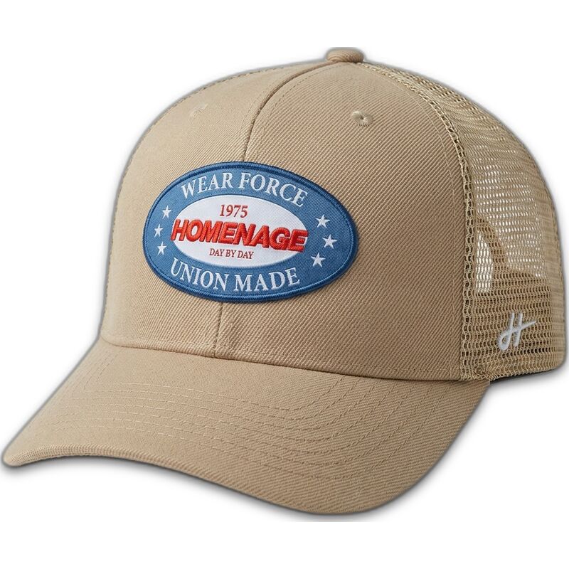 cap-zaoblena-beige-snapback-the-trucker-homenage