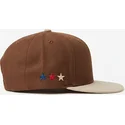 homenage-flat-brim-squadron-military-surplus-the-retro-dark-brown-snapback-cap