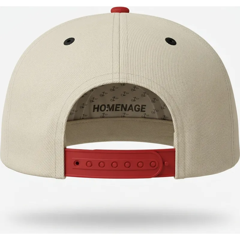 homenage-flat-brim-nysky-skylines-the-snap-beige-and-red-snapback-cap