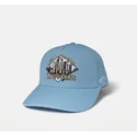 blaue-gebogene-snapback-kappe-lasky-skylines-the-retro-von-homenage