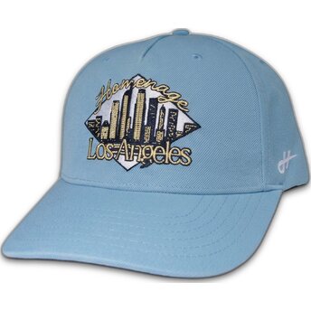 Gorra curva azul snapback LASKY Skylines The Retro de Homenage