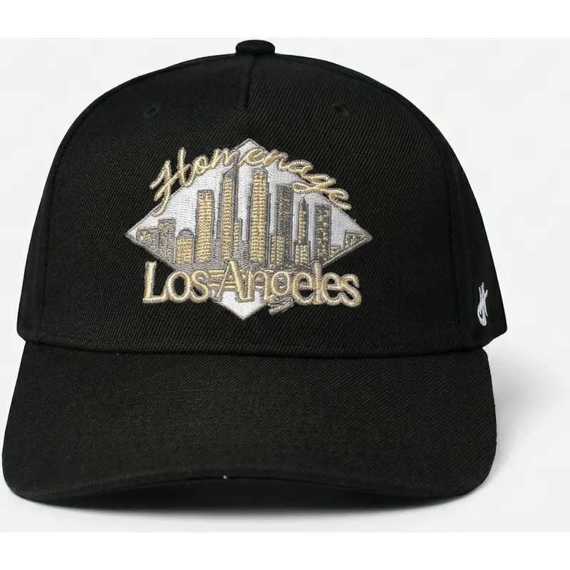 schwarze-gebogene-snapback-kappe-lasky-skylines-the-retro-von-homenage