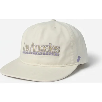 Homenage Flat Brim Angeles Skylines The Snap Cream Snapback Cap
