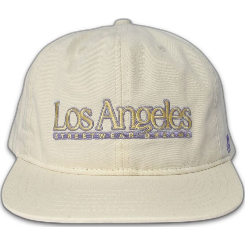 cepice-rovna-kremova-snapback-angeles-skylines-the-snap-homenage