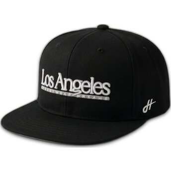 Svart platt snapback-keps Los Angeles Skylines The Snap från Homenage