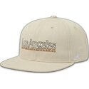 gorra-plana-beige-snapback-los-angeles-skylines-the-snap-de-homenage