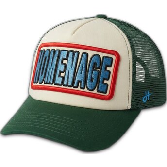 Cap zaoblená green snapback The Trucker Homenage
