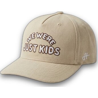 Böjd beige keps snapback Just Kids The Retro från Homenage