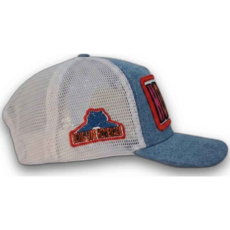 cepice-zaoblena-modra-snapback-the-trucker-denim-childhood-fun-the-homenage